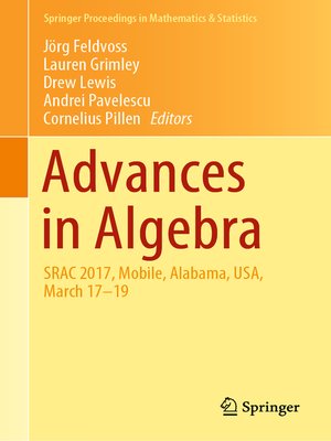 cover image of Advances in Algebra